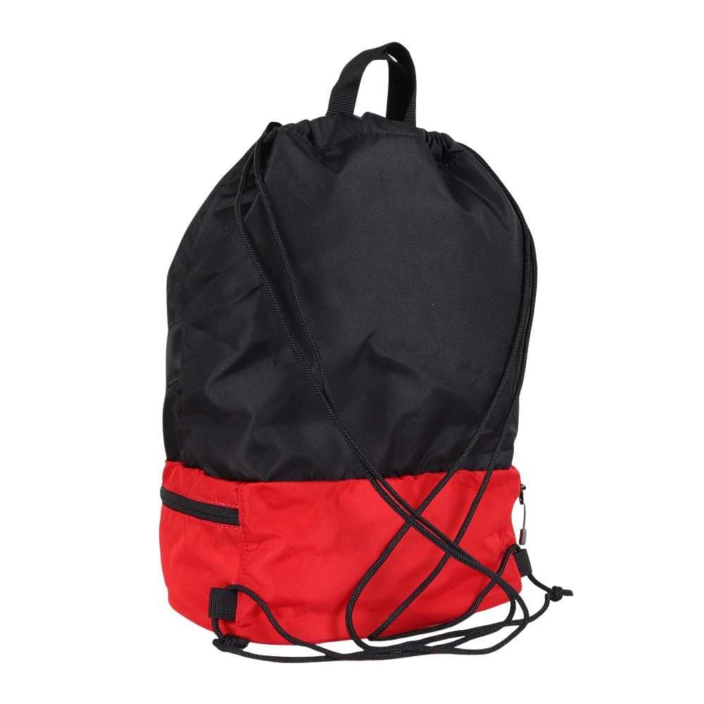ナイキ（NIKE）（キッズ） 2ルームプールバッグ ジュニア 水泳バッグ ナイキ 黒 14L 1994021-009 ナップザック ネームタグ 二層式 小学生 中学生 ビーチバッグ
