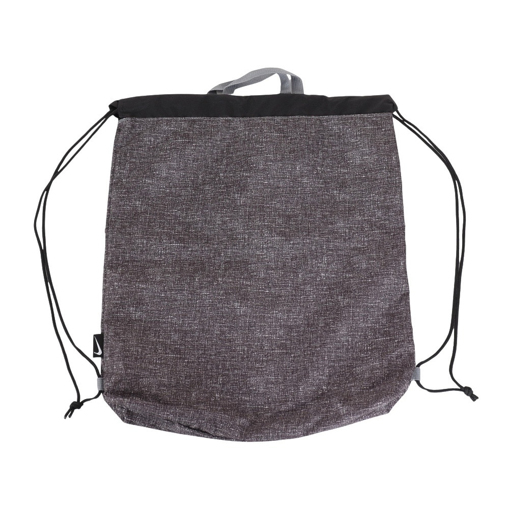 ナイキ（NIKE）（キッズ）水泳バッグ ジュニア ベーシックドローストリング プールバッグ グレー 10L 1994024-018 ナップザック 軽量 ロゴ入り 水抜き穴あり