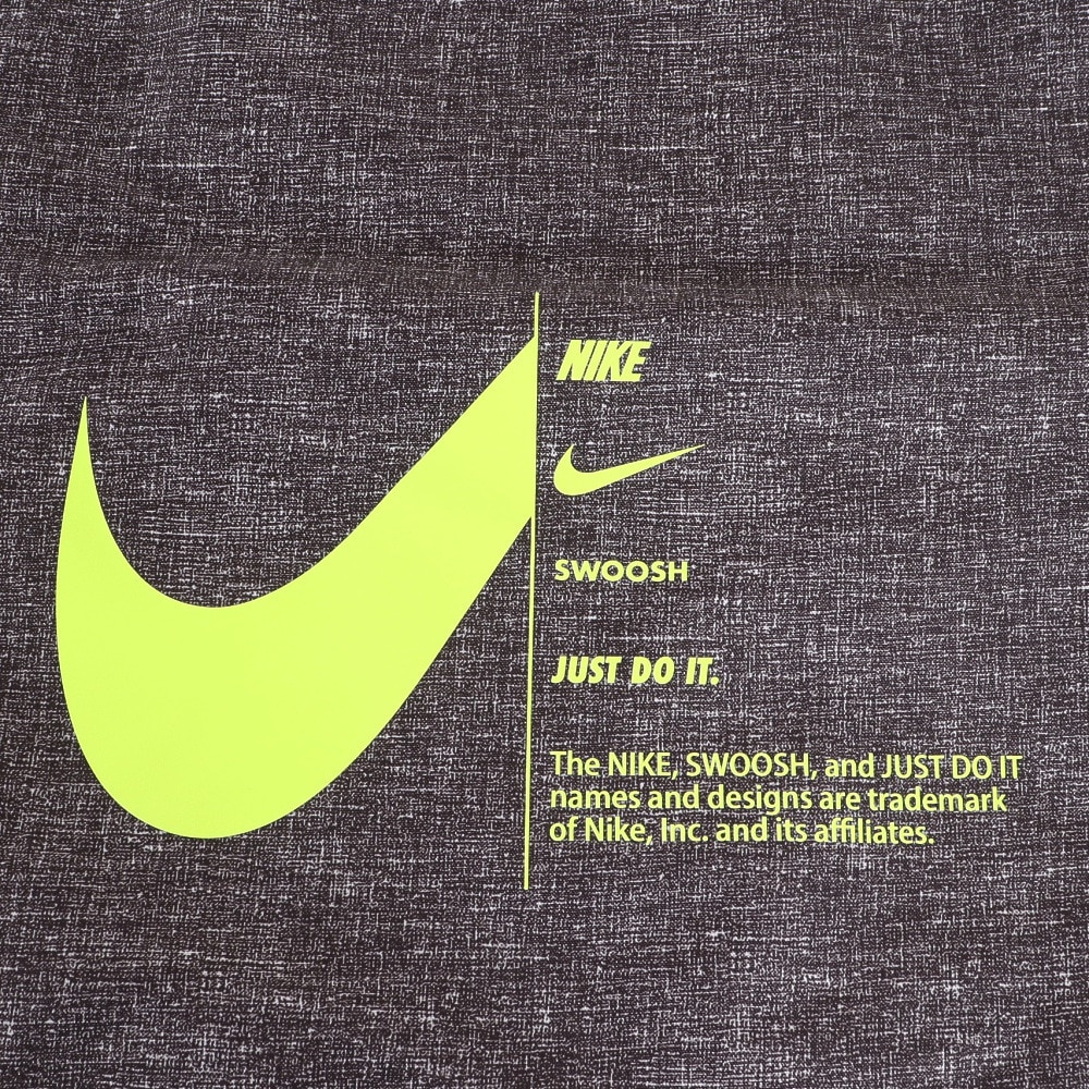 ナイキ（NIKE）（キッズ）水泳バッグ ジュニア ベーシックドローストリング プールバッグ グレー 10L 1994024-018 ナップザック 軽量 ロゴ入り 水抜き穴あり
