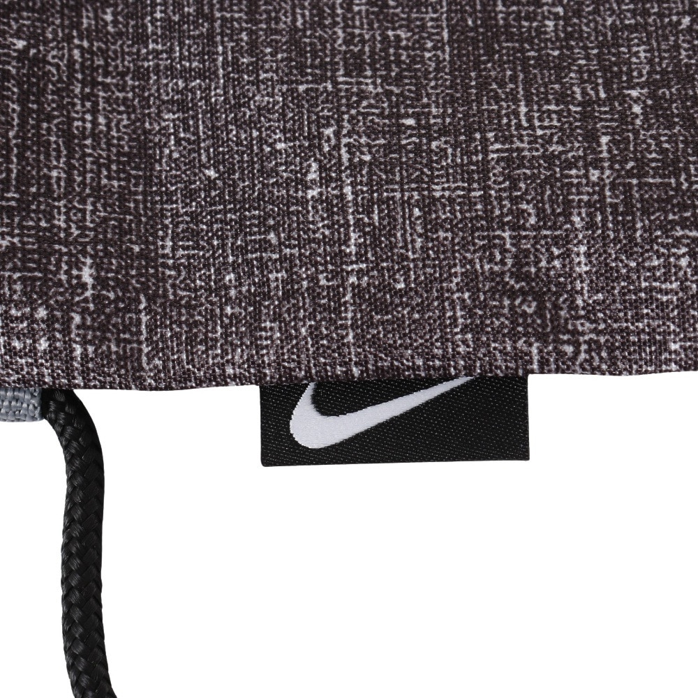 ナイキ（NIKE）（キッズ）水泳バッグ ジュニア ベーシックドローストリング プールバッグ グレー 10L 1994024-018 ナップザック 軽量 ロゴ入り 水抜き穴あり