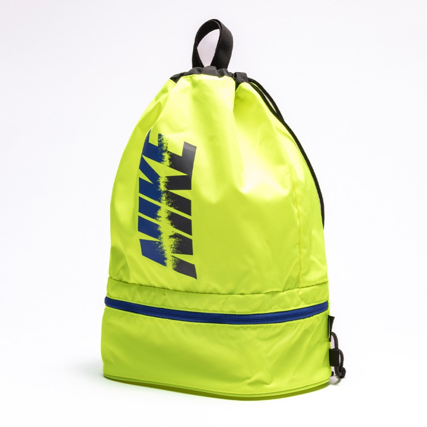 ナイキ（NIKE）（キッズ）水泳バッグ 2ルームプールバッグ 黄色 14L 1994030-002 プールバッグ ネームタグ アスリート 部活 習い事 学生 学校 競技 競泳 
