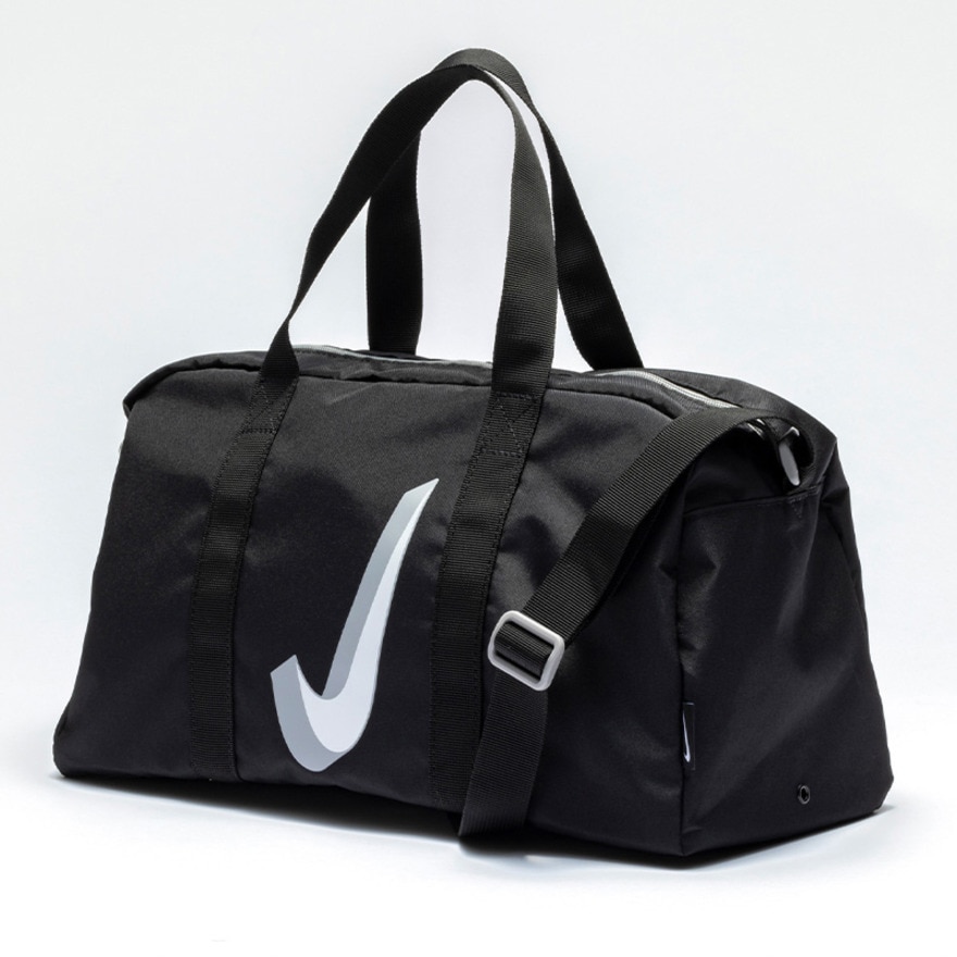 ナイキ（NIKE）（キッズ）水泳バッグ ボストンプールバッグ 黒 17L 1994031-009 ネームタグ 男女兼用 ユニセックス アスリート 部活 習い事 学生 学校 競技