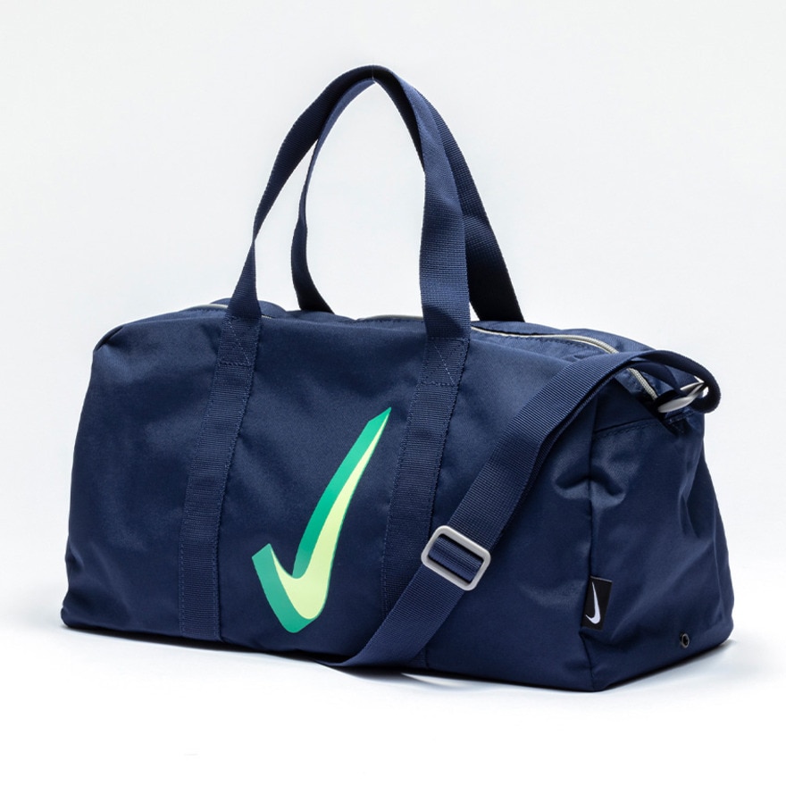 ナイキ（NIKE）（キッズ）水泳バッグ ボストンプールバッグ ネイビー 17L 1994031-019 ネームタグ 男女兼用 ユニセックス アスリート 部活 習い事 学生 学校