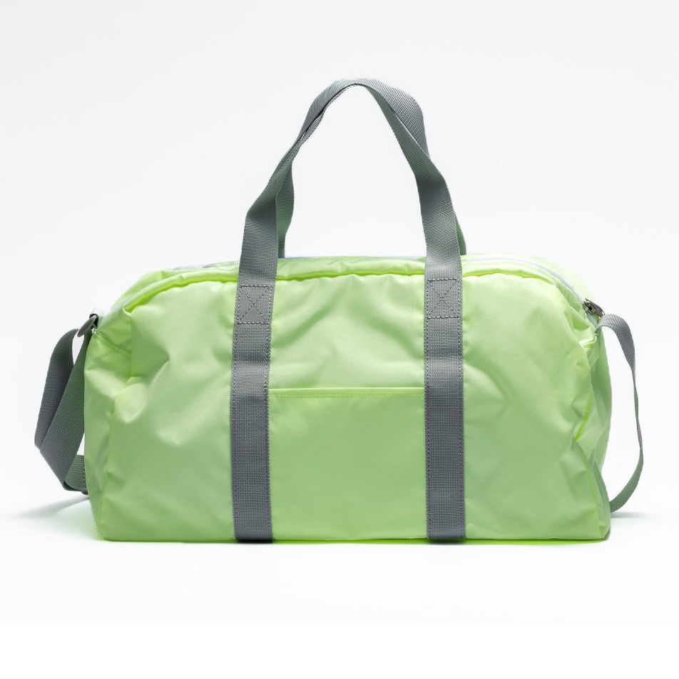 ナイキ（NIKE）（キッズ）水泳バッグ プリントボストンプールバッグ 緑 17L 1994032-254 ネームタグ ネームタグ 男女兼用 ユニセックス アスリート 部活