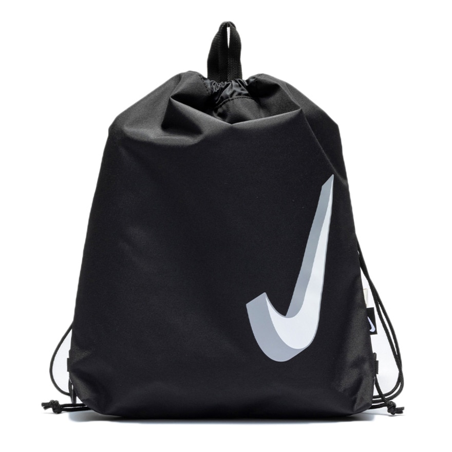 ナイキ（NIKE）（キッズ）水泳バッグ ベーシックドローストリングプールバッグ 黒 10L 1994033-009 手提げ ナップザック 新年度 新学期 新調  小学生 学生