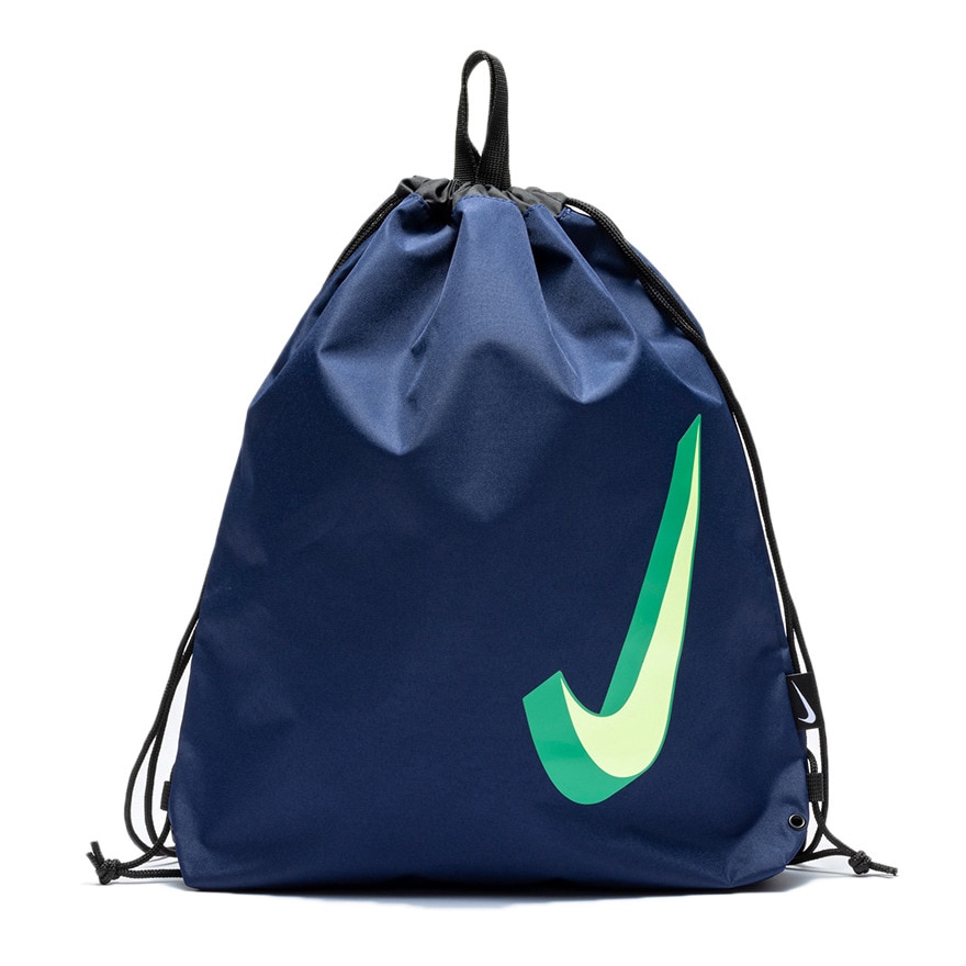 ナイキ（NIKE）（キッズ）水泳バッグ ベーシックドローストリングプールバッグ ネイビー 10L 1994033-019 手提げ ナップザック 新年度 新学期 新調  小学生