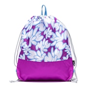 (キッズ)水泳バッグ プリントベーシックドローストリングバッグ 紫 10L 1994034-012 手提げ ナップザック 新年度 新学期 新調 小学生 学生