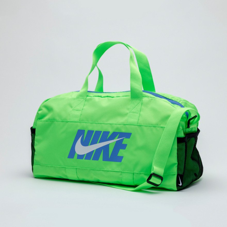90s Nike ナイキ メッシュ ボストンバック グリーン ナイキ（NIKE）（キッズ）水泳バッグ ボストンプールバッグ 緑 16L