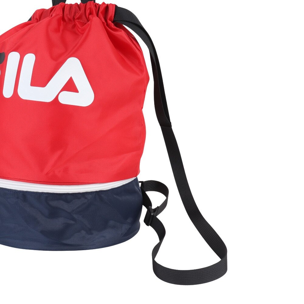 フィラ（FILA）（レディース）水泳バッグ 二重式ナップサック 424802-RD