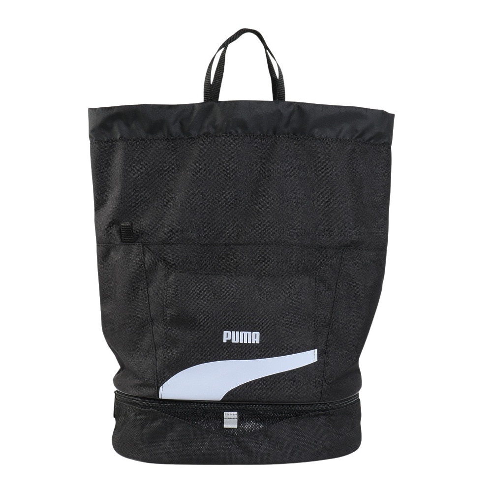 プーマ（PUMA）（メンズ、レディース）水泳バッグ スタイル 2 ルーム スイム バッグ 黒 079042 09 BLK シンプル ロゴ 軽量 カジュアル スポーティー 運動 部活