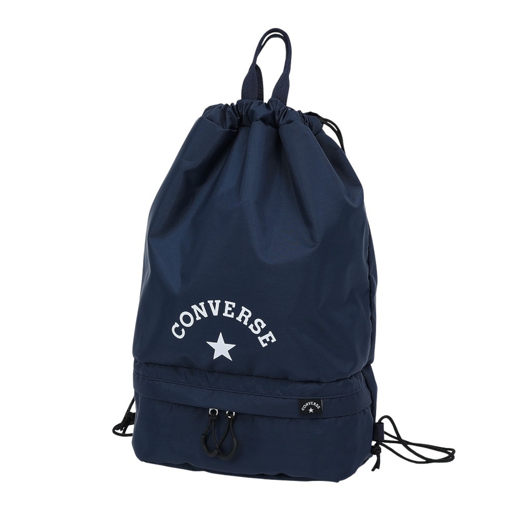 コンバース（CONVERSE）（メンズ、レディース、キッズ）スイミングバッグ 水泳バッグ ソフトボンザック 紺 26L 224111-25NVY プールバッグ リュック