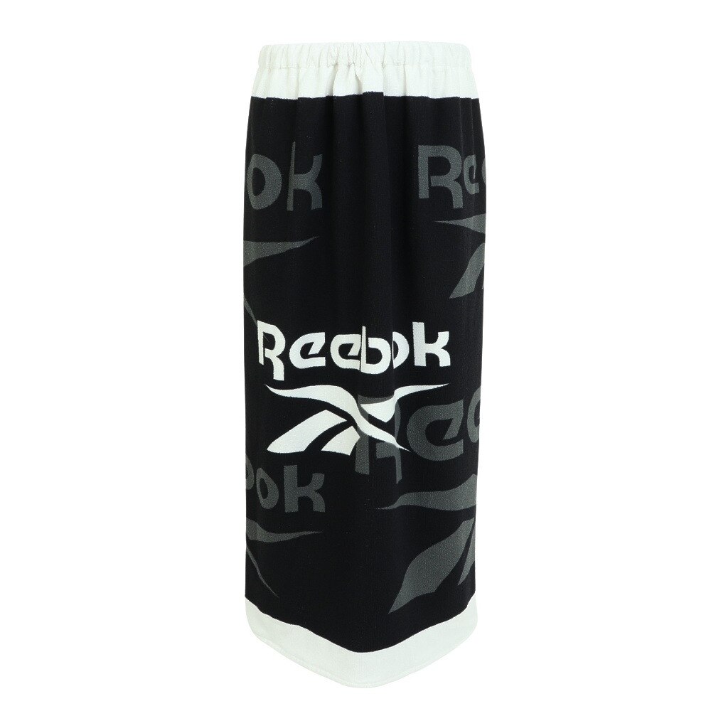 リーボック（REEBOK）（キッズ）水泳 タオル 巻きタオル 100cm 123-421BK スポーツ用品はスーパースポーツゼビオ