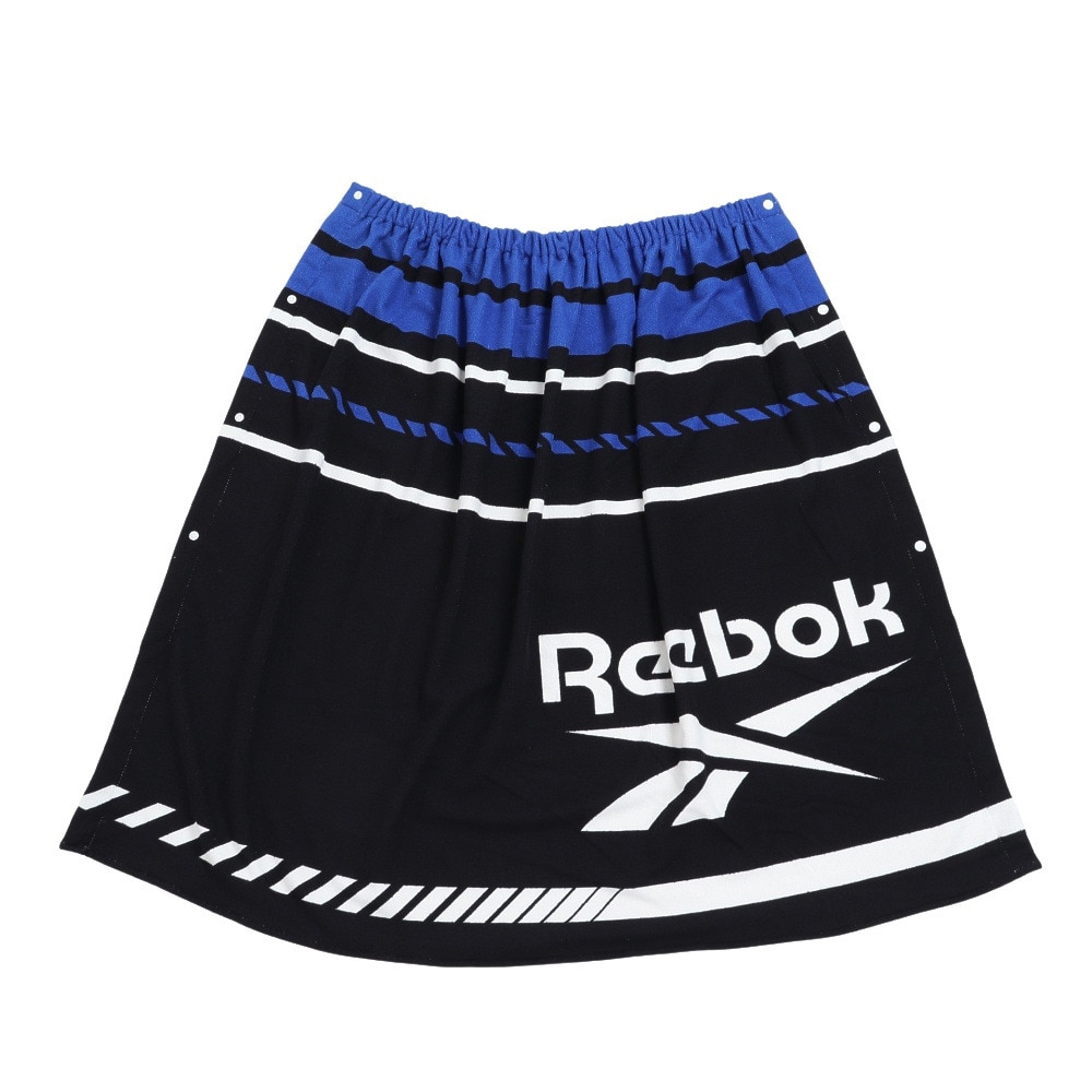 リーボック（REEBOK）（メンズ、レディース、キッズ）水泳 タオル 巻きタオル 100cm 123-422BK