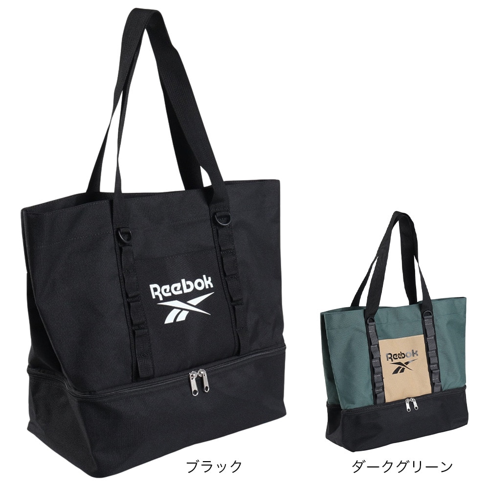 リーボック（REEBOK）（メンズ、レディース、キッズ）2重底トートバッグ 124522KH