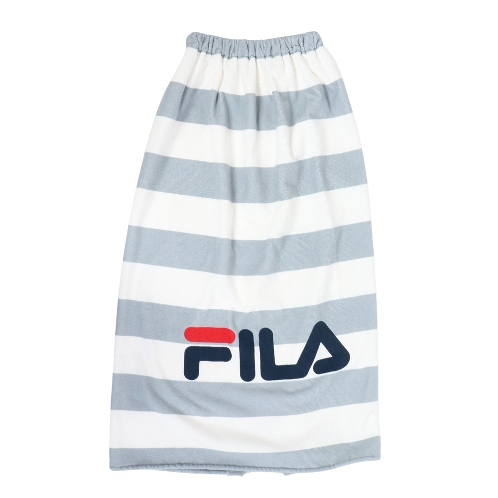 フィラ（FILA）（レディース）水泳 タオル ボーダーロゴ巻きタオル 424888-GY