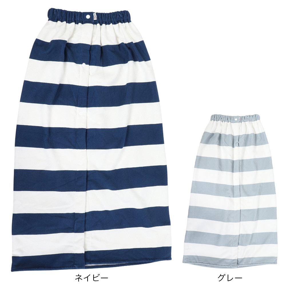 フィラ（FILA）（レディース）水泳 タオル ボーダーロゴ巻きタオル 424888-NV