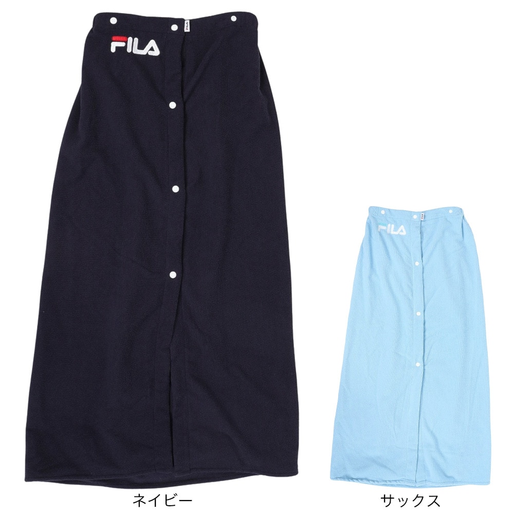 フィラ（FILA）（レディース）水泳 タオル 無地刺繍ロゴ巻きタオル 424889-NV