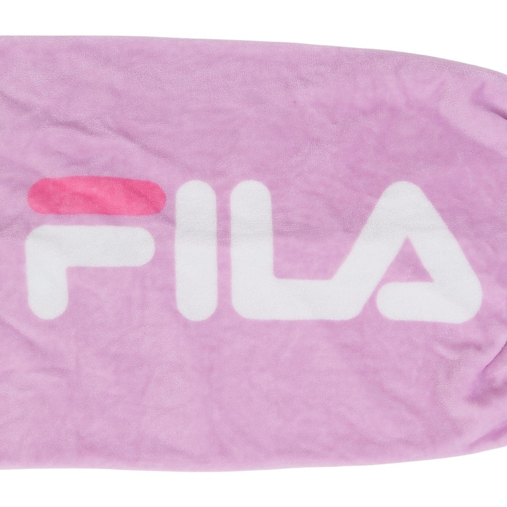 フィラ（FILA）（キッズ）タオル 水泳 PE100ベーシック巻きタオル 紫 96センチ 125406-PPL 吸水性 冷え防止 紫外線対策 紫外線予防 スポーツ おしゃれ 