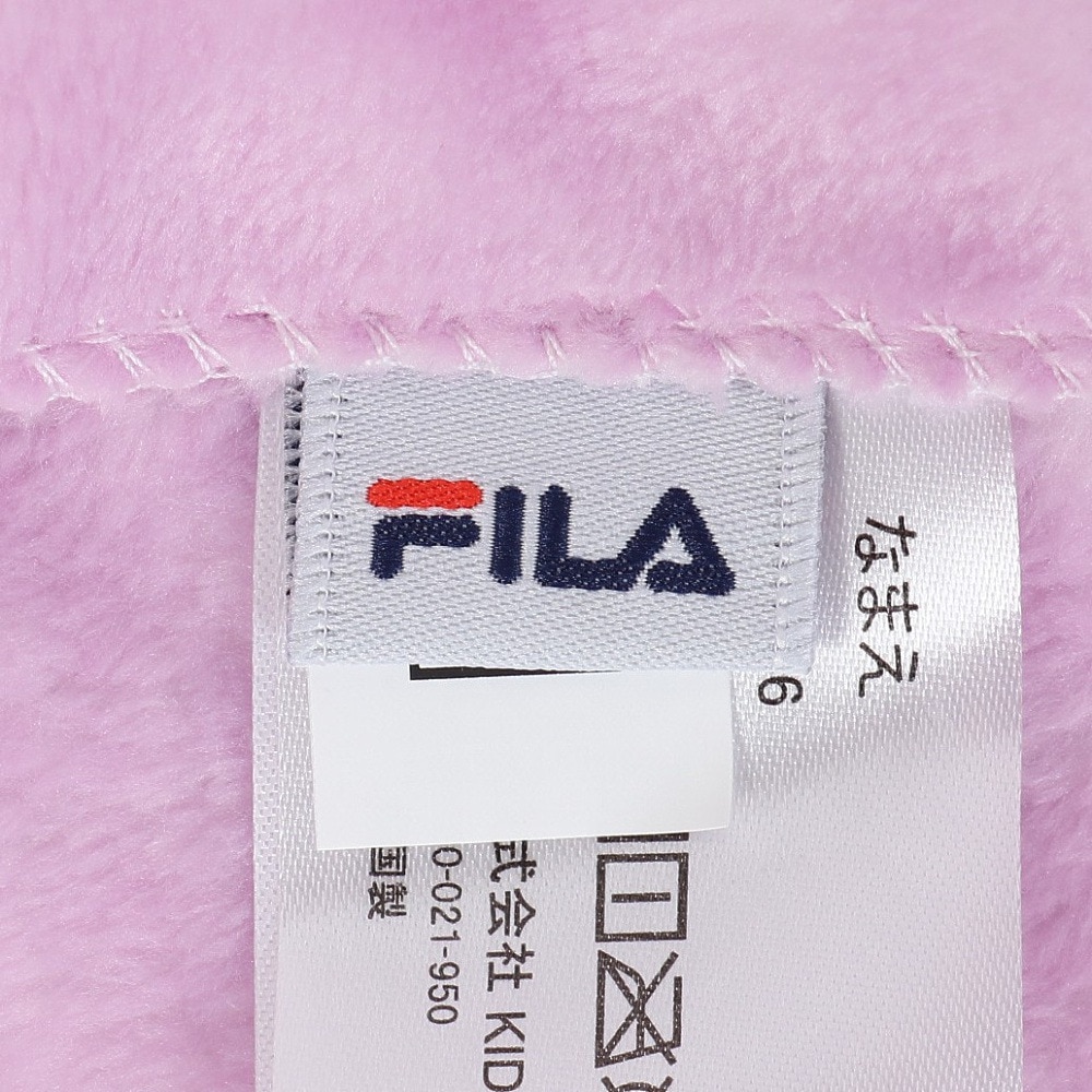 フィラ（FILA）（キッズ）タオル 水泳 PE100ベーシック巻きタオル 紫 96センチ 125406-PPL 吸水性 冷え防止 紫外線対策 紫外線予防 スポーツ おしゃれ 