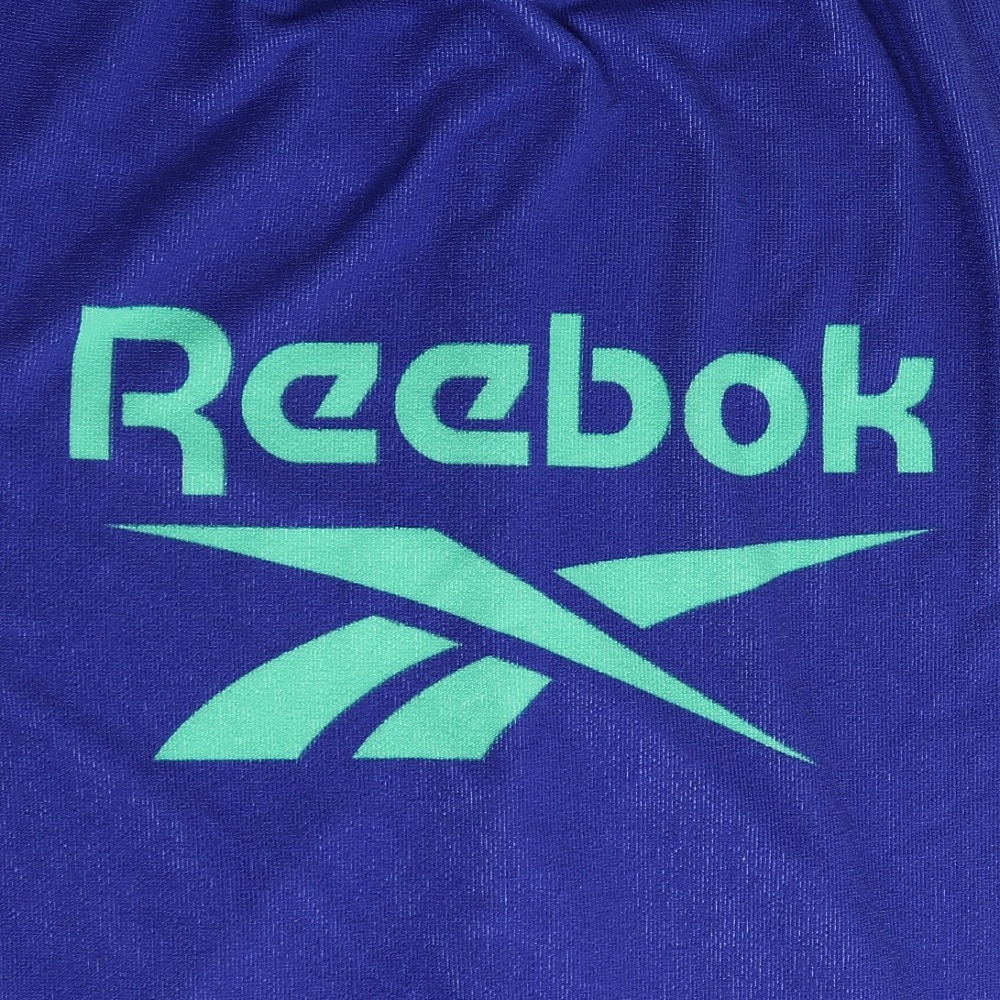 リーボック（REEBOK）（キッズ）タオル 水泳 PE100丈ロゴ巻きタオル 紺 100センチ 125415-NV 乾燥性 マイクロファイバー 冷え防止 紫外線対策 紫外線予防