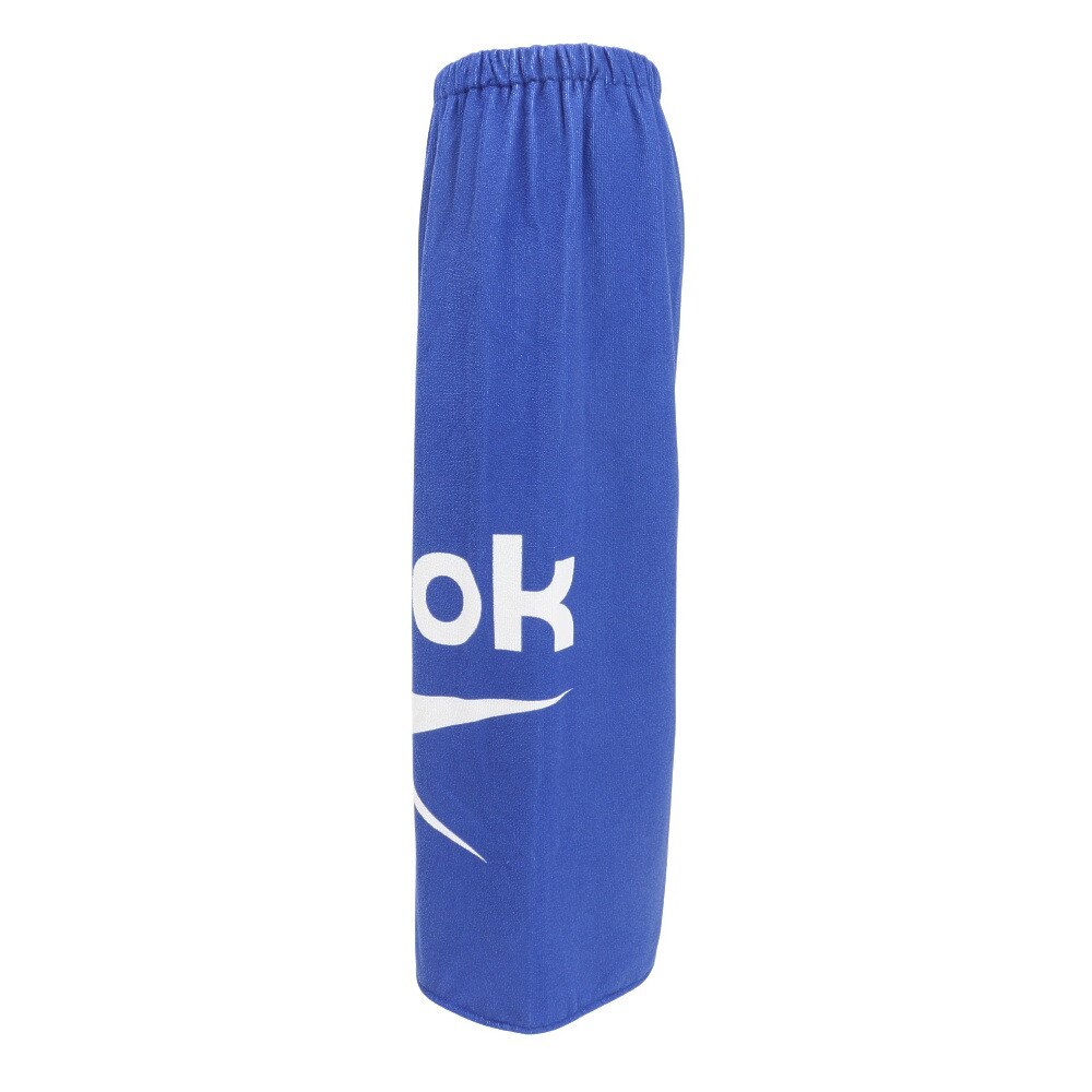 リーボック（REEBOK）（メンズ、レディース、キッズ）ラップタオル 水泳 PE100丈ロゴ巻きタオル 青 100cm丈 125416 PPL 大判 スイムタオル プール 水泳 子供