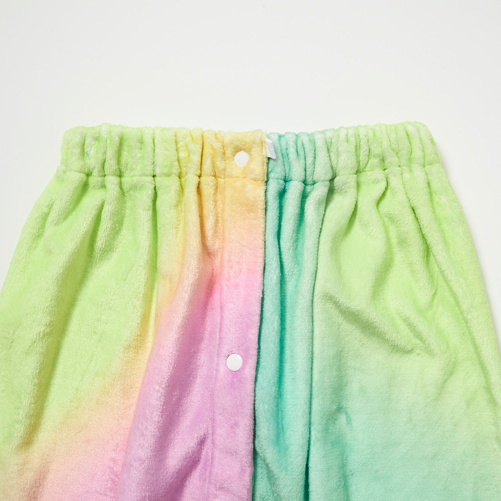 ニッキー キッズ（NIKKI KIDS）（キッズ）タオル 水泳 REYESREYES 100丈 タイダイ巻きタオル 黄色 100センチ 125421-YL 吸水性 冷え防止 紫外線対策 運動