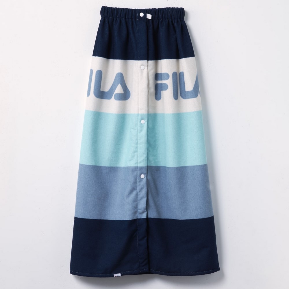 フィラ（FILA）（レディース）水泳 タオル 配色切替巻きタオル 325804-NV