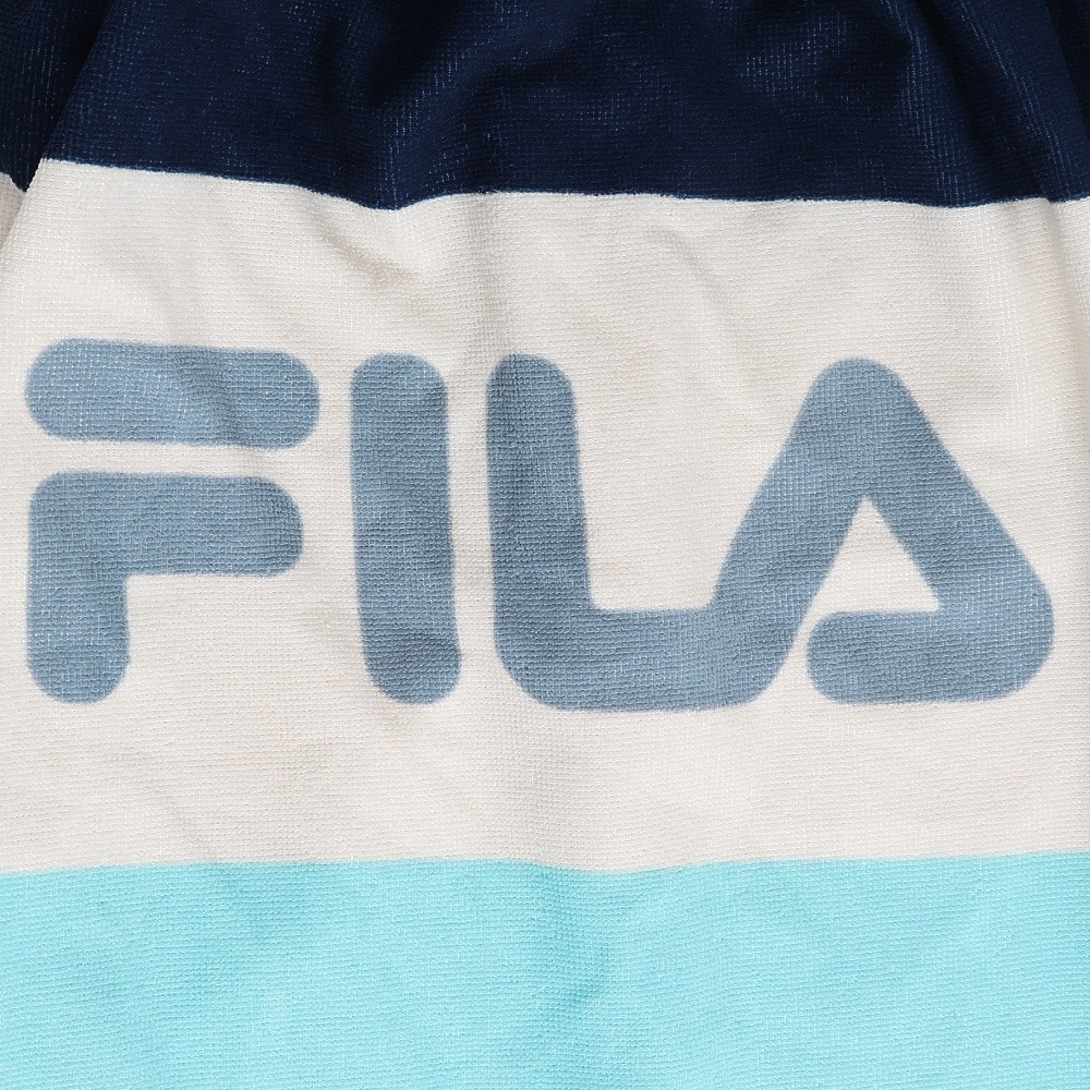 フィラ（FILA）（レディース）水泳 タオル 配色切替巻きタオル 325804-NV