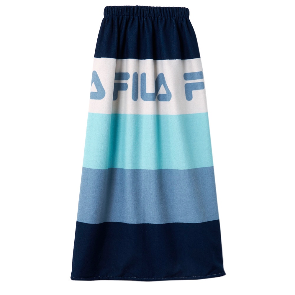 フィラ（FILA）（レディース）水泳 タオル 配色切替巻きタオル 325804-NV