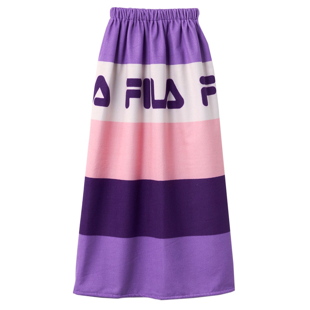 フィラ（FILA）（レディース）水泳 タオル 配色切替巻きタオル 325804-PPL