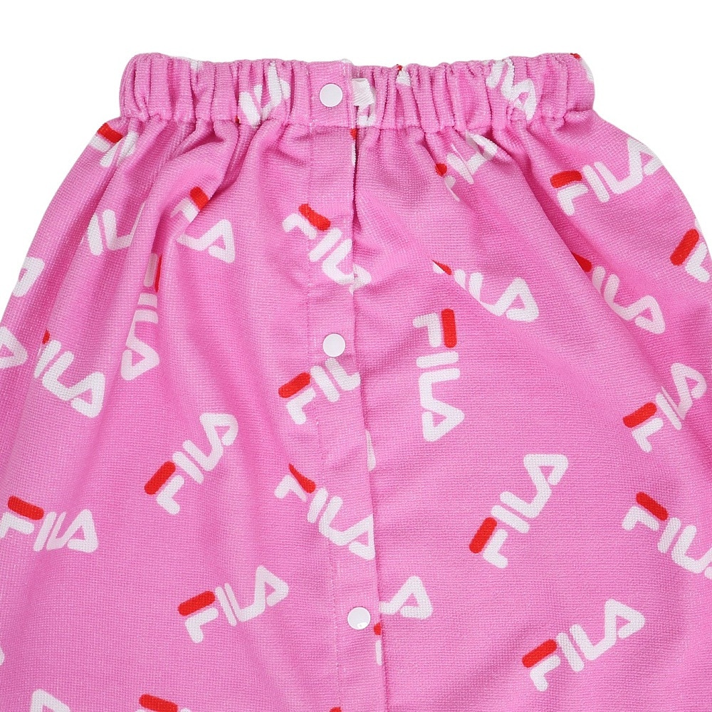 フィラ（FILA）（メンズ、レディース、キッズ）ロゴ巻きタオル 水泳 ピンク 424805 PK 吸水 シンプル スポーツ 運動 風呂 プール 海水浴 日焼け対策