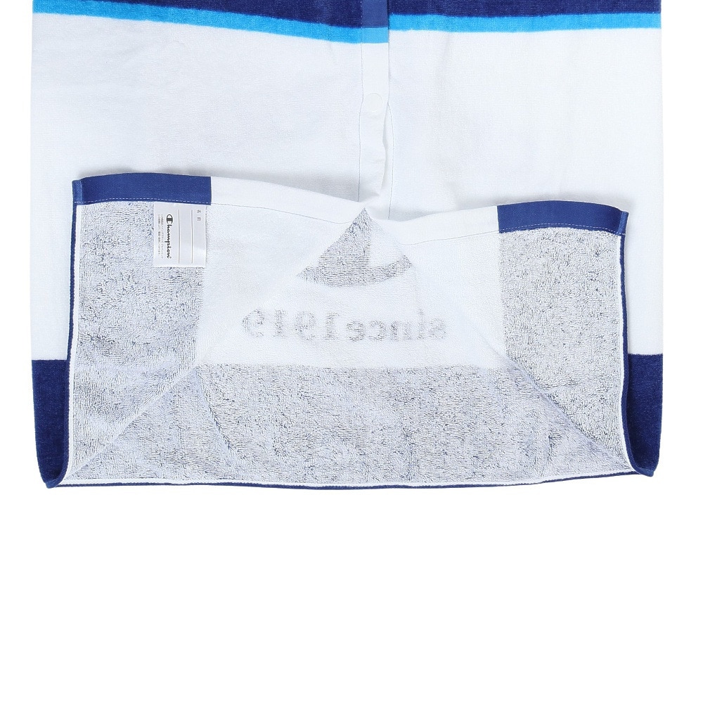 チャンピオン（CHAMPION）（メンズ）水泳 タオル ネオンパープル 100cm丈 巻きタオル 5065030400