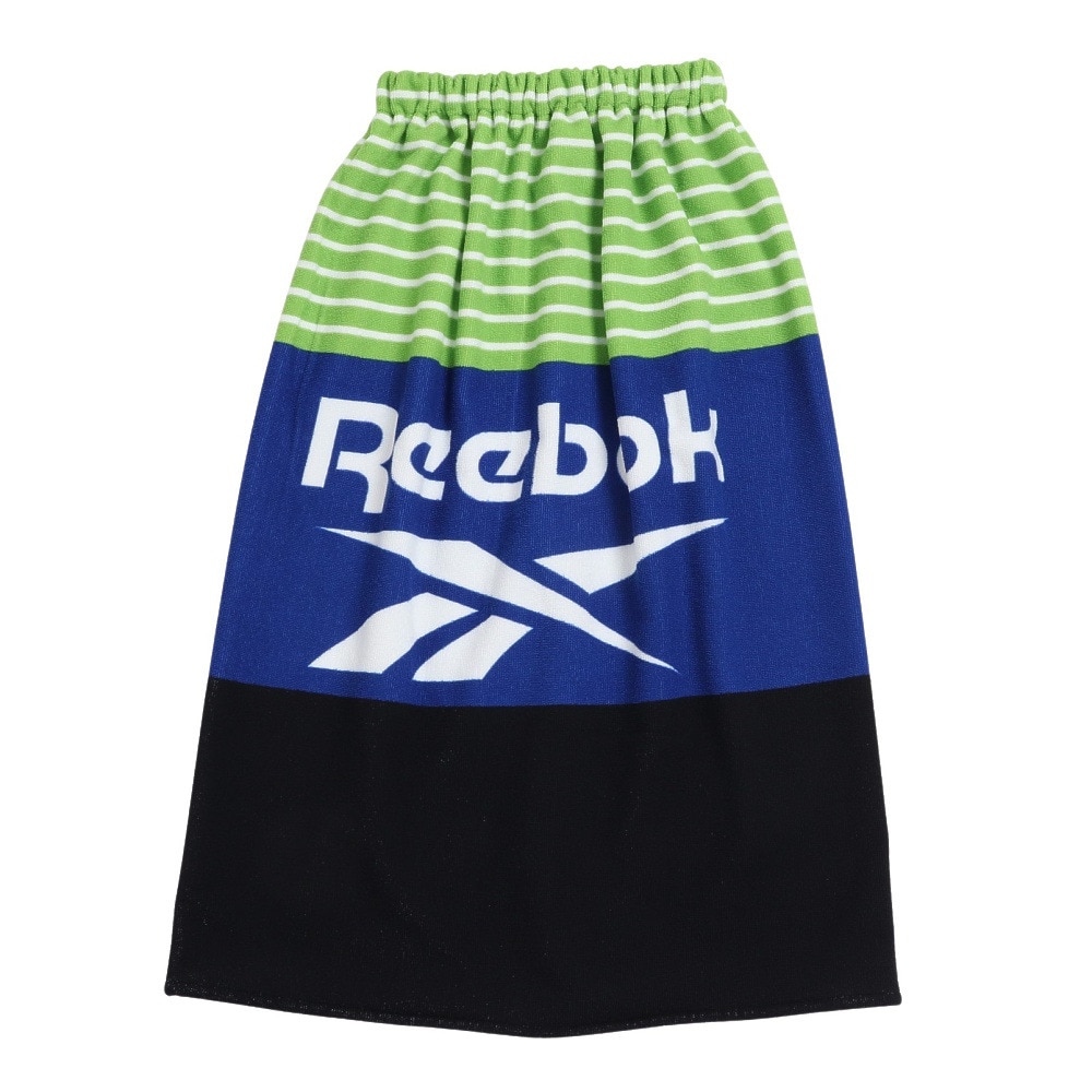 リーボック（REEBOK）（メンズ、レディース、キッズ）水泳 タオル 巻きタオル 80cm 123-419BL