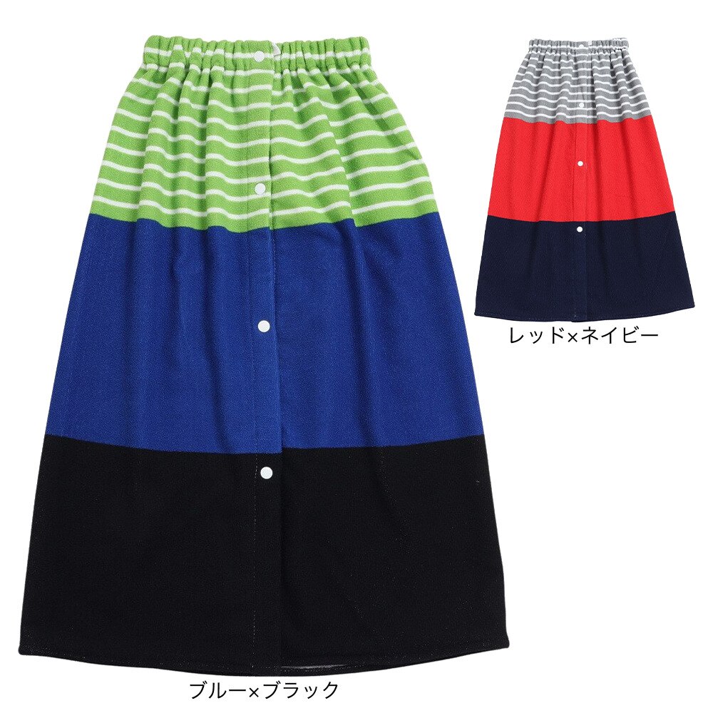 リーボック（REEBOK）（メンズ、レディース、キッズ）水泳 タオル 巻きタオル 80cm 123-419RD