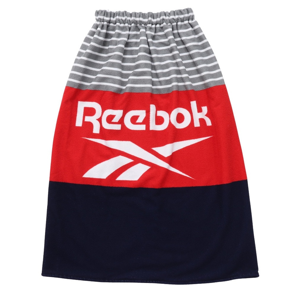 超人気高品質 Reebok ラップ メンズ プール 着替えタオル キッズ バスタオル 海水浴 子供 タオル 80cm レディース