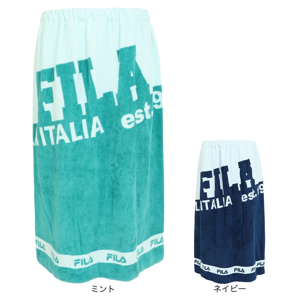 フィラ（FILA）（キッズ）水泳 タオル ロゴ巻きタオル 80cm 123-405MNT