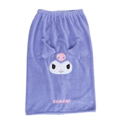 (キッズ)水泳 タオル サンリオ クロミクロミフェイス 80cm丈 マイクロ巻きタオル 3765005400