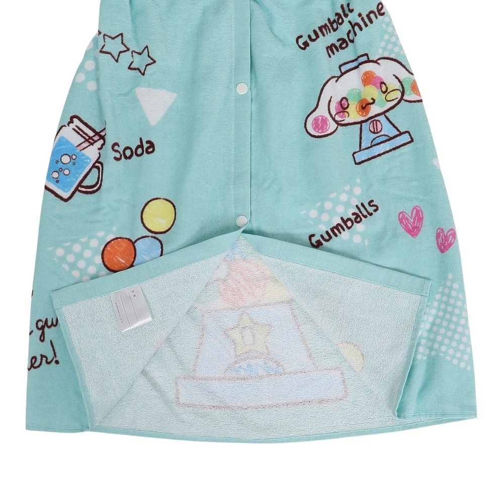 丸眞ユニ（キッズ）水泳 タオル シナモロール いっぱいおやつ 60cm丈 巻きタオル 3765004200