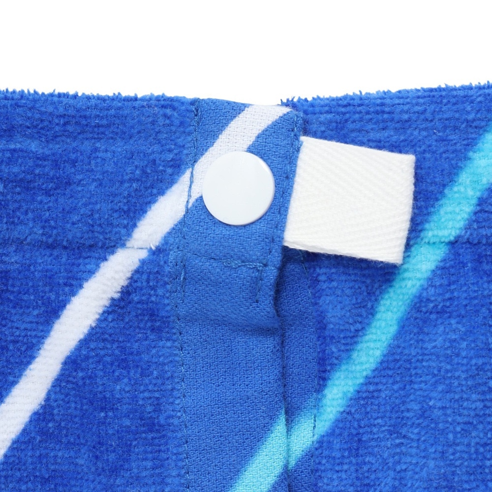 チャンピオン（CHAMPION）（キッズ）巻タオル 水泳 タオル スラッシュスタイル 60cm丈 青 5065030100 紫外線対策 着換え ラップタオル 学校 小学生 着換え