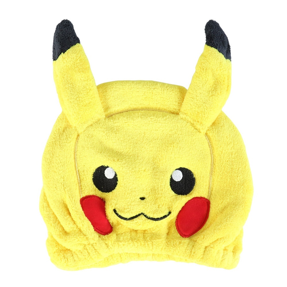ポケモン（pokemon）（メンズ、レディース、キッズ）ヘアキャップ  巻タオル タオルピカチュウ PM-0010 アニメ キャラ ポケモン シャワー お風呂 ヘアバンド