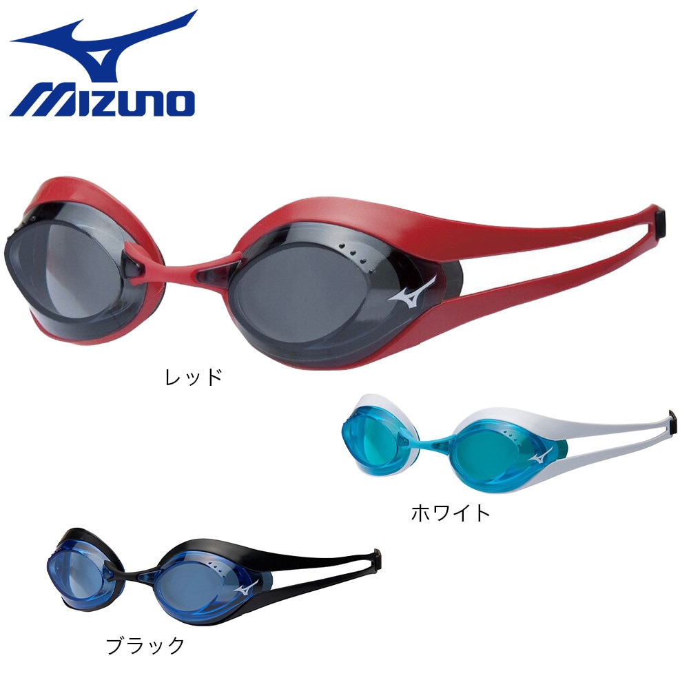ミズノ（MIZUNO）（メンズ、レディース）水泳 ゴーグル GX-SONIC EYE スイミングゴーグル ノンクッションタイプ FINA承認 N3JE-600009