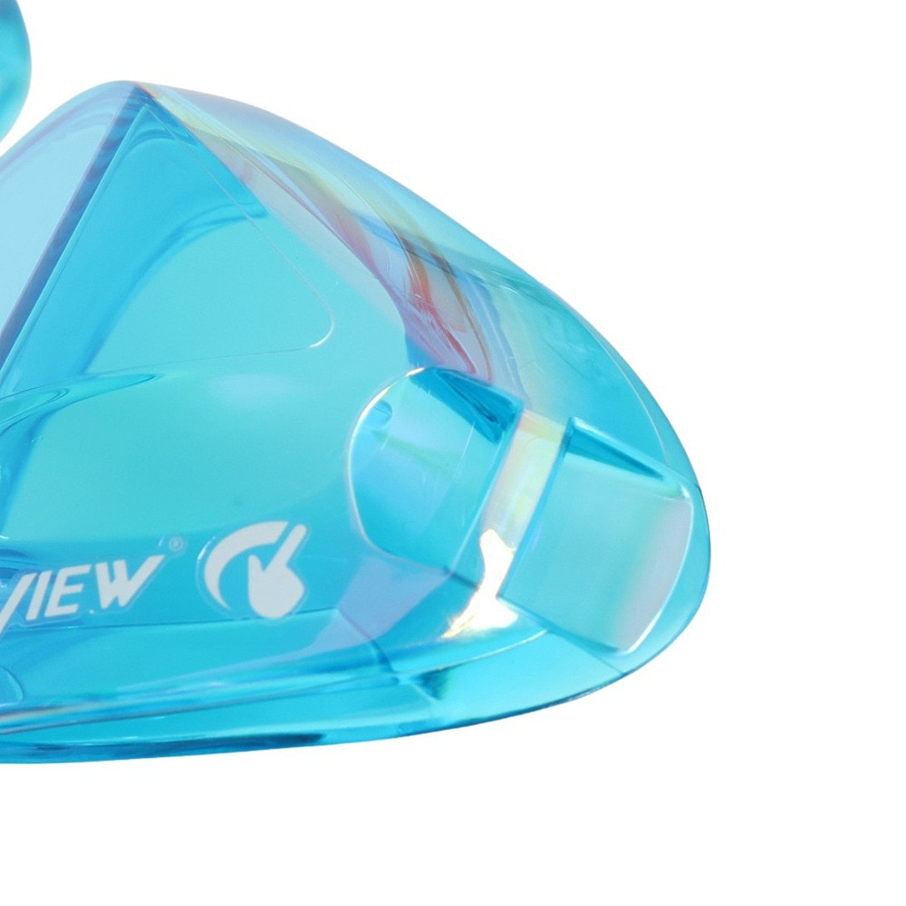 ビュー（VIEW）（メンズ）ゴーグル  水泳  ブレード エフ ミラー スワイプ 青 V122ESAM AMEM UVカット 紫外線対策 鼻ベルト 運動 スポーツ アスリート