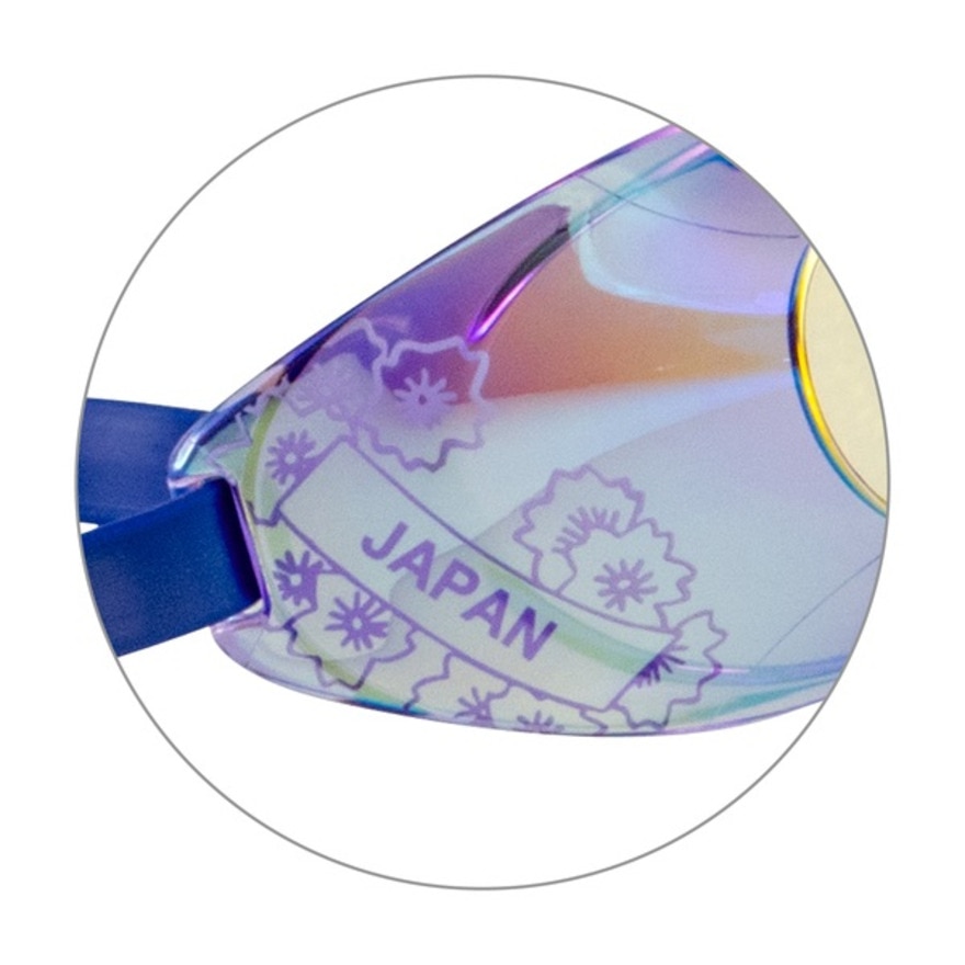 スワンズ（SWANS）（メンズ、レディース）水泳 ゴーグル Sniper レーシングモデル ミラーレンズ WA承認モデル SR-10M LTD24FW PUOR