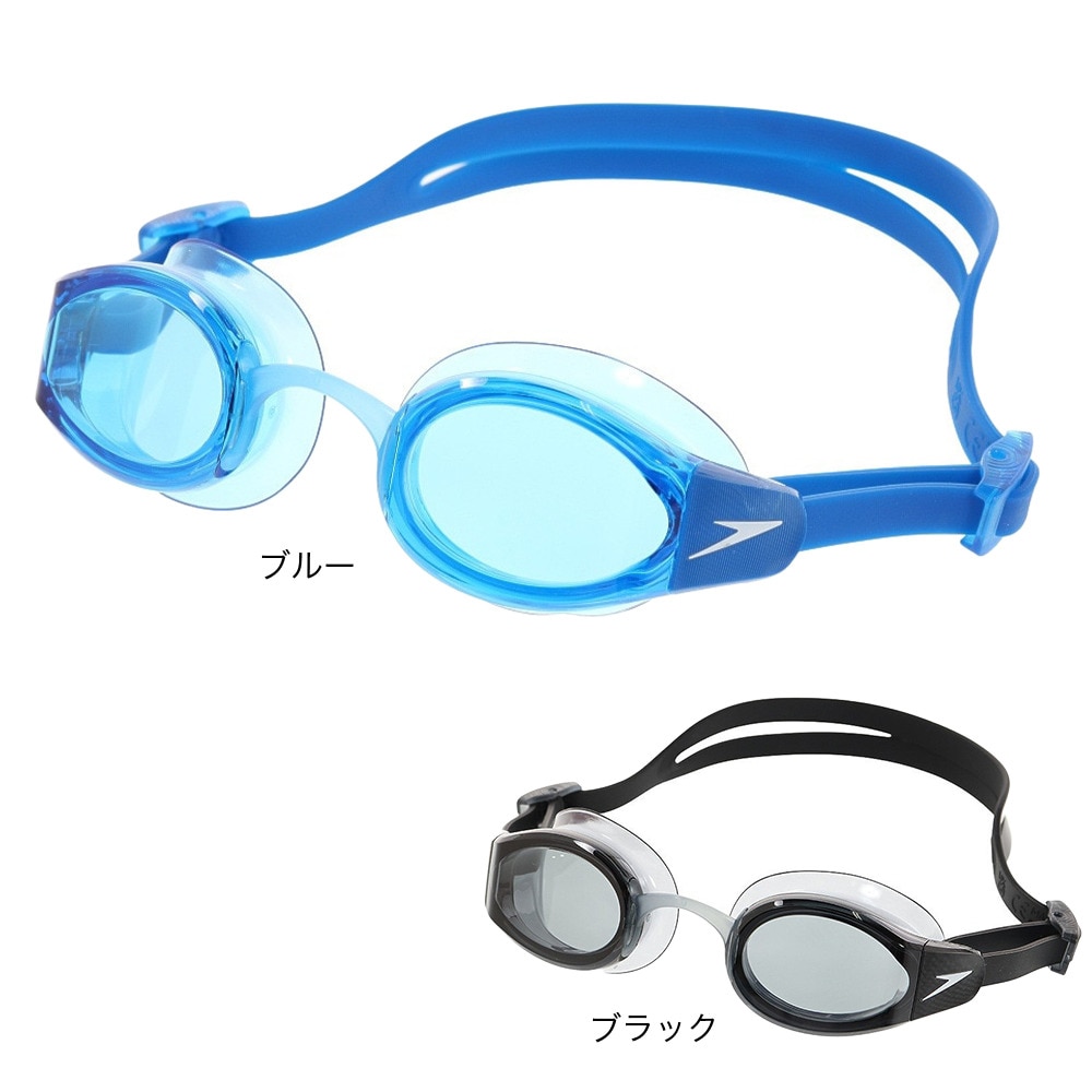 スピード（SPEEDO）（メンズ、レディース）水泳 ゴーグル マリナープロ SE02201 KW 曇り止め uvカット 競泳用