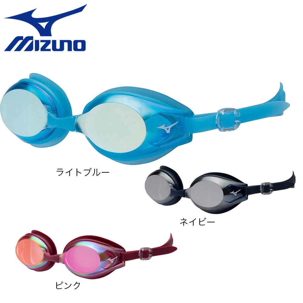 ミズノ（MIZUNO）（メンズ、レディース）水泳 ゴーグル スイミングゴーグル クッションタイプ FINA承認 N3JE601164