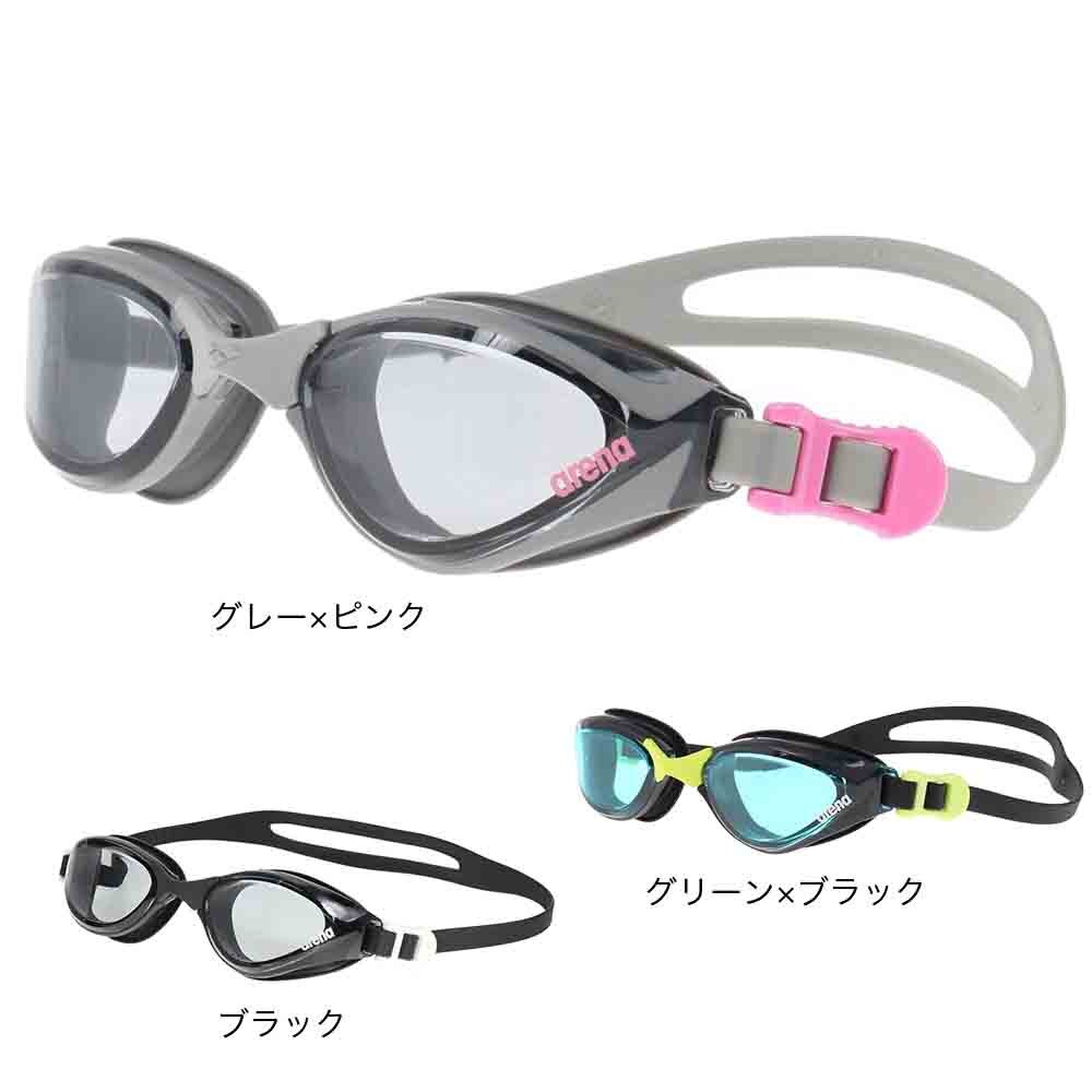 アリーナ（ARENA）（メンズ、レディース）水泳 ゴーグル ウォーボ フィットネスゴーグル AGL-1300 SMBK
