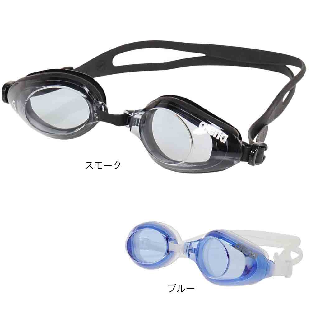 アリーナ（ARENA）（メンズ、レディース）水泳 ゴーグル CLEARLY ノーマルクッション AGL-8100 SMK