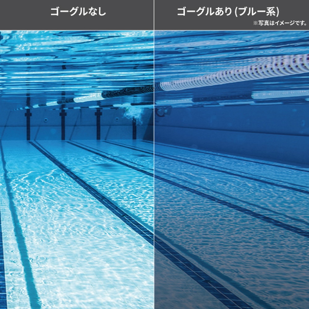 スワンズ（SWANS）（メンズ）水泳 ゴーグル レーシングクッション付き ミラータイプ SRX-M PAF EMSK
