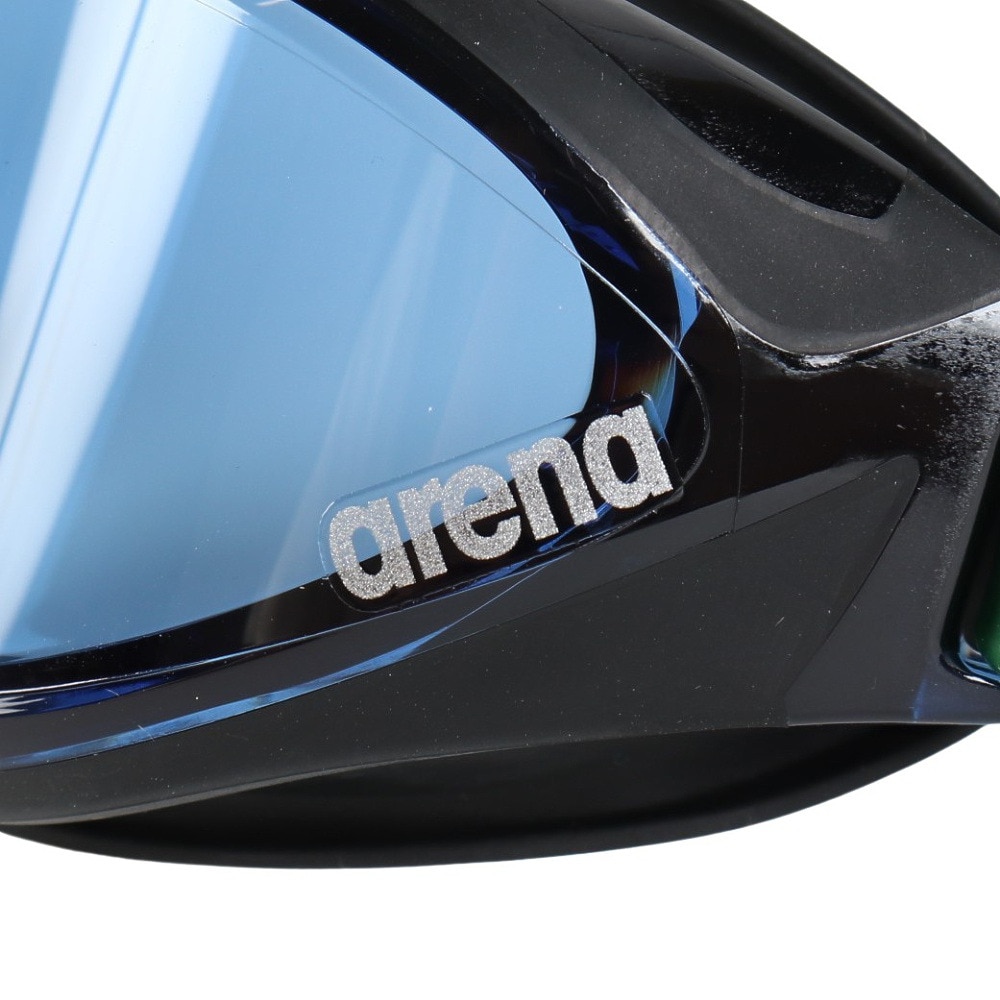 アリーナ（ARENA）（メンズ、レディース） ゴーグル ウォーボ クリアレンズ ノーマルクッション ネイビー 黒 AGL-1300 NVBK くもり止め加工 カーブレンズ