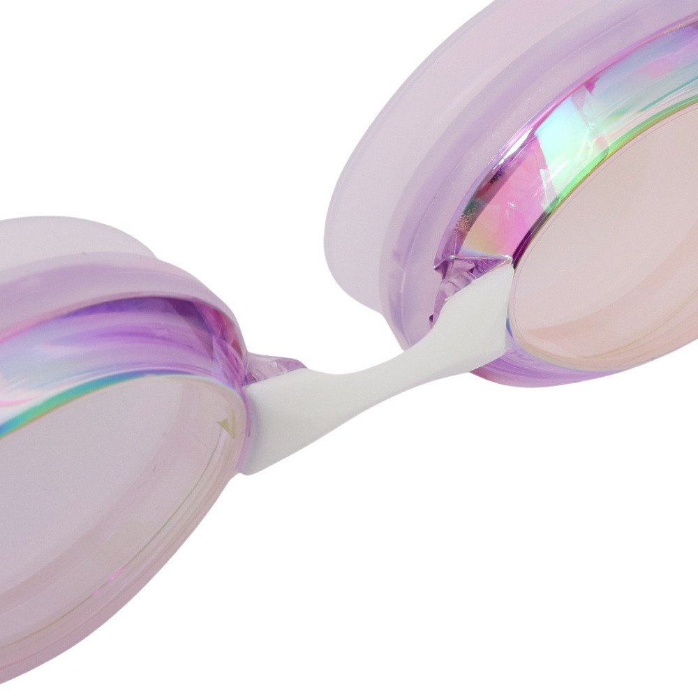 ビュー（VIEW）（キッズ）ゴーグル ジュニア 水泳 レーシングミラー ラベンダー V260JSAM LVP